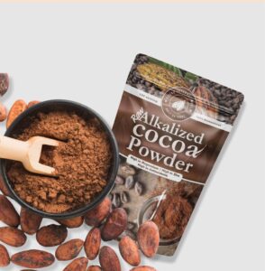 Alkalized Cocoa powder from Africa inside 1kg bag Radad international