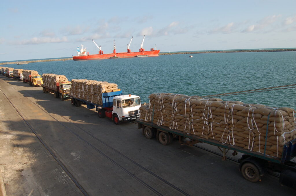 Logistics in Cocoa exportation from Africa